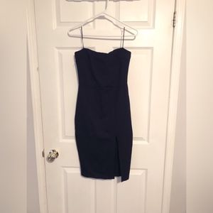 Black Mini Tube Dress